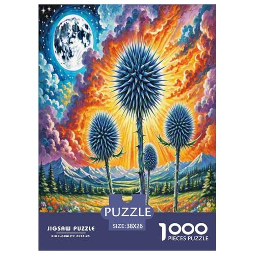 Echinops Sphaerocephalus Puzzles 1000 Teile Schwer Puzzle Spielzeug Pädagogisches Spiel Impossible Herausforderung Spielzeug Für Erwachsene Kinder 38x26cm/1000pcs Echinops Sphaerocephalus Puzzles 1000 Teile Schwer Puzzle Spielzeug Pädagogisches Spiel Impossible Herausforderung Spielzeug Für Erwachsene Kinder 38x26cm/1000pcs von UNRXJZLVM