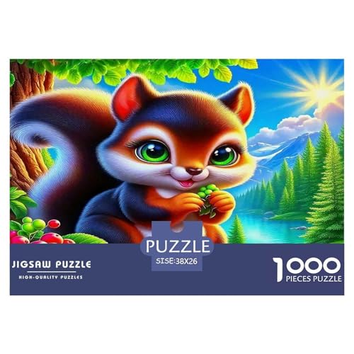 Eichhörnchen Puzzles 1000 Teile Schwer Puzzle Spielzeug Lernspiel Impossible Herausforderung Spielzeug Für Erwachsene Kinder 38x26cm/1000pcs Eichhörnchen Puzzles 1000 Teile Schwer Puzzle Spielzeug Lernspiel Impossible Herausforderung Spielzeug Für Erwachsene Kinder 38x26cm/1000pcs von UNRXJZLVM
