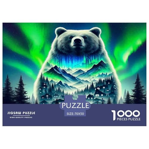 Eisbär Puzzle 1000-teilige Schwer Puzzle Spielzeug Lernspiel Impossible Herausforderungsspielzeug Für Erwachsene Und Kinder Ab 14 Jahren 70x50cm/1000pcs Eisbär Puzzle 1000-teilige Schwer Puzzle Spielzeug Lernspiel Impossible Herausforderungsspielzeug Für Erwachsene Und Kinder Ab 14 Jahren 70x50cm/1000pcs von UNRXJZLVM