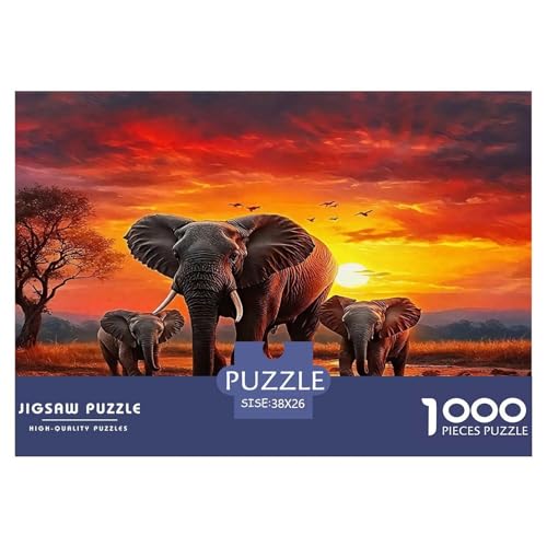 Elefanten Puzzle 1000 Teile Schwer Puzzle Spielzeug Lernspiel Impossible Herausforderung Spielzeug Für Erwachsene Kinder 38x26cm/1000pcs Elefanten Puzzle 1000 Teile Schwer Puzzle Spielzeug Lernspiel Impossible Herausforderung Spielzeug Für Erwachsene Kinder 38x26cm/1000pcs von UNRXJZLVM