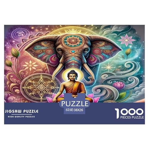 Elefanten Puzzle 1000-teilige Schwer Puzzle Spielzeug Lernspiel Impossible Herausforderungsspielzeug Für Erwachsene Und Kinder Ab 12 Jahren 38x26cm/1000pcs Elefanten Puzzle 1000-teilige Schwer Puzzle Spielzeug Lernspiel Impossible Herausforderungsspielzeug Für Erwachsene Und Kinder Ab 12 Jahren 38x26cm/1000pcs von UNRXJZLVM