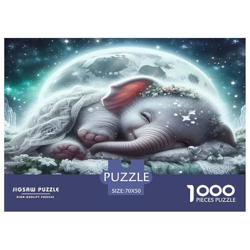 Elefanten Puzzle 1000-teilige Schwer Puzzle Spielzeug Lernspiel Impossible Herausforderungsspielzeug Für Erwachsene Und Kinder Ab 14 Jahren 70x50cm/1000pcs Elefanten Puzzle 1000-teilige Schwer Puzzle Spielzeug Lernspiel Impossible Herausforderungsspielzeug Für Erwachsene Und Kinder Ab 14 Jahren 70x50cm/1000pcs von UNRXJZLVM