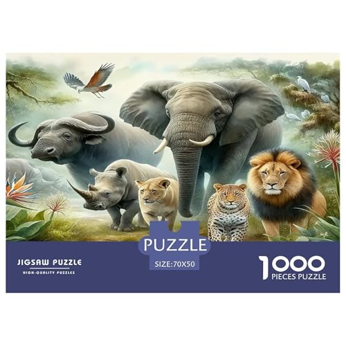 Elefanten Puzzles 1000 Teile Schwer Puzzle Spielzeug Lernspiel Impossible Herausforderungsspielzeug Für Erwachsene Und Kinder Ab 12 Jahren 70x50cm/1000pcs Elefanten Puzzles 1000 Teile Schwer Puzzle Spielzeug Lernspiel Impossible Herausforderungsspielzeug Für Erwachsene Und Kinder Ab 12 Jahren 70x50cm/1000pcs von UNRXJZLVM