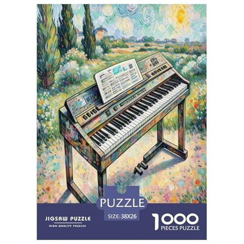 Elektronische Tastatur Puzzle 1000 Teile Schwer Puzzle Spielzeug Pädagogisches Spiel Impossible Herausforderungsspielzeug Für Erwachsene Und Kinder Ab 12 Jahren 38x26cm/1000pcs Elektronische Tastatur Puzzle 1000 Teile Schwer Puzzle Spielzeug Pädagogisches Spiel Impossible Herausforderungsspielzeug Für Erwachsene Und Kinder Ab 12 Jahren 38x26cm/1000pcs von UNRXJZLVM