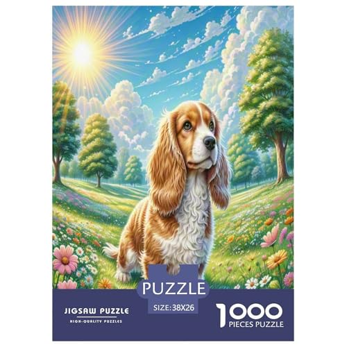 Englischer Springer Spaniel Puzzle 1000 Teile Schwer Puzzle Spielzeug Pädagogisches Spiel Impossible Herausforderung Spielzeug Für Erwachsene Kinder 38x26cm/1000pcs Englischer Springer Spaniel Puzzle 1000 Teile Schwer Puzzle Spielzeug Pädagogisches Spiel Impossible Herausforderung Spielzeug Für Erwachsene Kinder 38x26cm/1000pcs von UNRXJZLVM