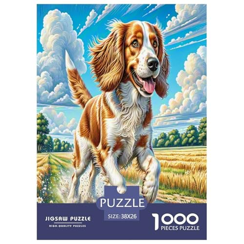 Englischer Springer Spaniel Puzzle 1000 Teile Schwer Puzzle Spielzeug Pädagogisches Spiel Impossible Herausforderungsspielzeug Für Erwachsene Kinder 38x26cm/1000pcs Englischer Springer Spaniel Puzzle 1000 Teile Schwer Puzzle Spielzeug Pädagogisches Spiel Impossible Herausforderungsspielzeug Für Erwachsene Kinder 38x26cm/1000pcs von UNRXJZLVM