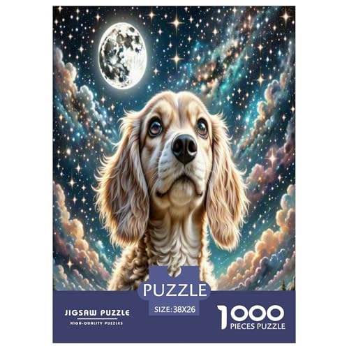 Englischer Springer Spaniel Puzzle 1000-teilige Schwer Puzzle Spielzeug Lernspiel Impossible Herausforderungsspielzeug Für Erwachsene Und Kinder in Bewährter 38x26cm/1000pcs Englischer Springer Spaniel Puzzle 1000-teilige Schwer Puzzle Spielzeug Lernspiel Impossible Herausforderungsspielzeug Für Erwachsene Und Kinder in Bewährter 38x26cm/1000pcs von UNRXJZLVM