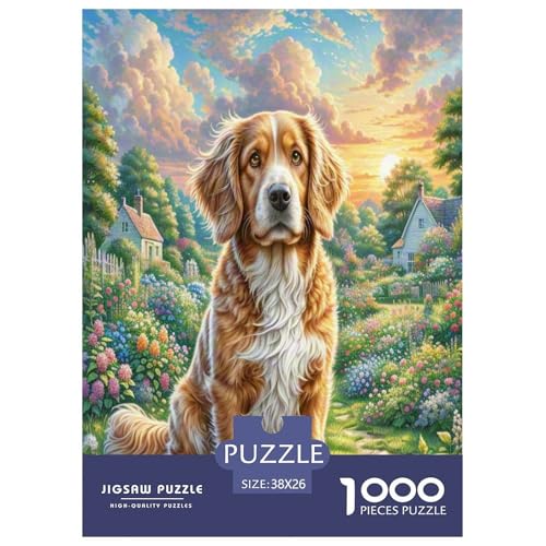 Englischer Springer Spaniel Puzzles 1000 Teile Schwer Puzzle Spielzeug Lernspiel Impossible Herausforderung Spielzeug Für Erwachsene Und Kinder Ab 12 Jahren 38x26cm/1000pcs Englischer Springer Spaniel Puzzles 1000 Teile Schwer Puzzle Spielzeug Lernspiel Impossible Herausforderung Spielzeug Für Erwachsene Und Kinder Ab 12 Jahren 38x26cm/1000pcs von UNRXJZLVM