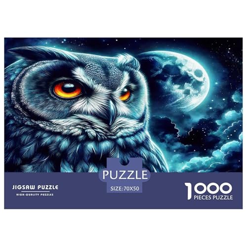 Eule Puzzle 1000 Teile Schwer Puzzle Spielzeug Lernspiel Impossible Herausforderungsspielzeug Für Erwachsene Und Kinder Ab 14 Jahren 70x50cm/1000pcs Eule Puzzle 1000 Teile Schwer Puzzle Spielzeug Lernspiel Impossible Herausforderungsspielzeug Für Erwachsene Und Kinder Ab 14 Jahren 70x50cm/1000pcs von UNRXJZLVM