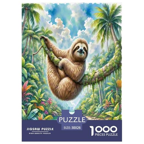 Faulheit Puzzles 1000 Teile Schwer Puzzle Spielzeug Lernspiel Impossible Herausforderung Spielzeug Für Erwachsene Und Kinder Ab 12 Jahren 38x26cm/1000pcs von UNRXJZLVM