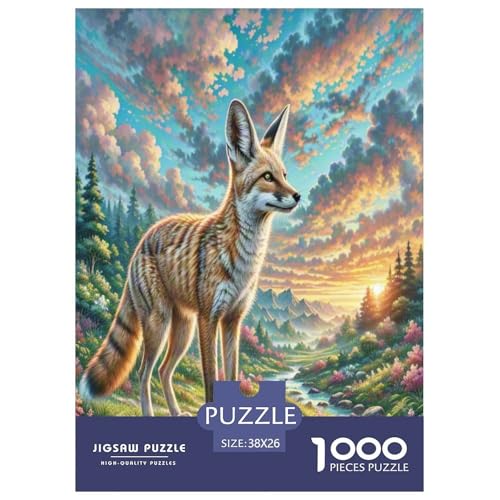 Fennec Fuchs Puzzle 1000-teilige Schwer Puzzle Spielzeug Pädagogisches Spiel Impossible Herausforderungsspielzeug Für Erwachsene Und Kinder Ab 14 Jahren 38x26cm/1000pcs Fennec Fuchs Puzzle 1000-teilige Schwer Puzzle Spielzeug Pädagogisches Spiel Impossible Herausforderungsspielzeug Für Erwachsene Und Kinder Ab 14 Jahren 38x26cm/1000pcs von UNRXJZLVM