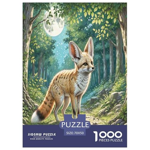Fennec Fuchs Puzzles 1000 Teile Schwer Puzzle Spielzeug Lernspiel Impossible Herausforderungsspielzeug Für Erwachsene Und Kinder Ab 14 Jahren 70x50cm/1000pcs Fennec Fuchs Puzzles 1000 Teile Schwer Puzzle Spielzeug Lernspiel Impossible Herausforderungsspielzeug Für Erwachsene Und Kinder Ab 14 Jahren 70x50cm/1000pcs von UNRXJZLVM