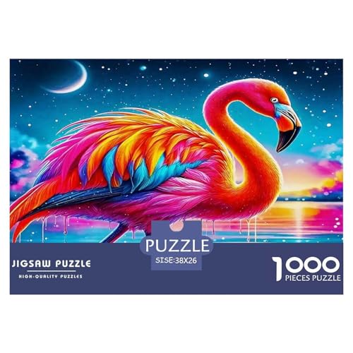Flamingo Puzzle 1000-teilige Schwer Puzzle Spielzeug Lernspiel Impossible Herausforderungsspielzeug Für Erwachsene Und Kinder Ab 14 Jahren 38x26cm/1000pcs Flamingo Puzzle 1000-teilige Schwer Puzzle Spielzeug Lernspiel Impossible Herausforderungsspielzeug Für Erwachsene Und Kinder Ab 14 Jahren 38x26cm/1000pcs von UNRXJZLVM