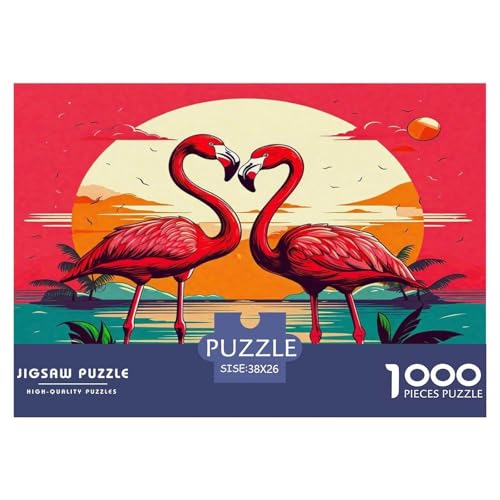 Flamingo Puzzles 1000 Teile Schwer Puzzle Spielzeug Pädagogisches Spiel Impossible Herausforderungsspielzeug Für Erwachsene Und Kinder Ab 12 Jahren 38x26cm/1000pcs Flamingo Puzzles 1000 Teile Schwer Puzzle Spielzeug Pädagogisches Spiel Impossible Herausforderungsspielzeug Für Erwachsene Und Kinder Ab 12 Jahren 38x26cm/1000pcs von UNRXJZLVM
