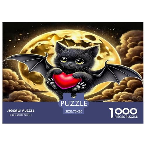 Fledermaus Puzzles 1000 Teile Schwer Puzzle Spielzeug Lernspiel Impossible Herausforderungsspielzeug Für Erwachsene Und Kinder Ab 14 Jahren 70x50cm/1000pcs Fledermaus Puzzles 1000 Teile Schwer Puzzle Spielzeug Lernspiel Impossible Herausforderungsspielzeug Für Erwachsene Und Kinder Ab 14 Jahren 70x50cm/1000pcs von UNRXJZLVM