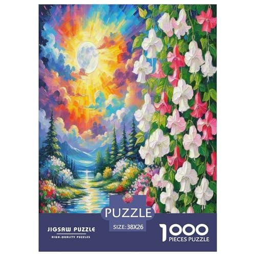 Fuchsien Hybrid Puzzles 1000 Teile Schwer Puzzle Spielzeug Pädagogisches Spiel Impossible Herausforderungsspielzeug Für Erwachsene Und Kinder in Bewährter 38x26cm/1000pcs Fuchsien Hybrid Puzzles 1000 Teile Schwer Puzzle Spielzeug Pädagogisches Spiel Impossible Herausforderungsspielzeug Für Erwachsene Und Kinder in Bewährter 38x26cm/1000pcs von UNRXJZLVM