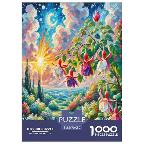 Fuchsien Hybrid Puzzles 1000-teilige Schwer Puzzle Spielzeug Lernspiel Impossible Herausforderungsspielzeug Für Erwachsene Kinder 70x50cm/1000pcs Fuchsien Hybrid Puzzles 1000-teilige Schwer Puzzle Spielzeug Lernspiel Impossible Herausforderungsspielzeug Für Erwachsene Kinder 70x50cm/1000pcs von UNRXJZLVM