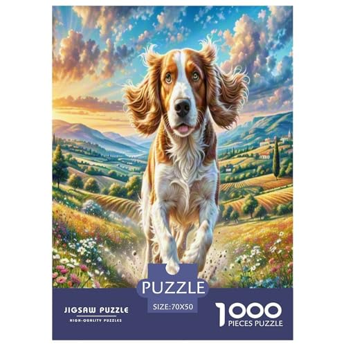 Griechischer Hund Puzzle 1000-teilige Schwer Puzzle Spielzeug Pädagogisches Spiel Impossible Herausforderungsspielzeug Für Erwachsene Kinder 70x50cm/1000pcs von UNRXJZLVM