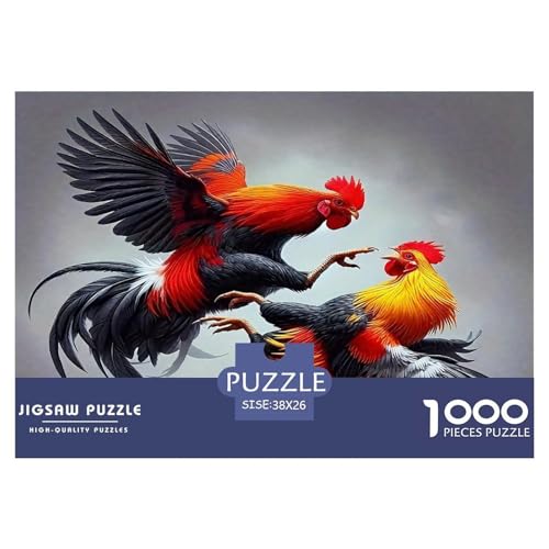 Hahn Puzzle 1000-teilige Schwer Puzzle Spielzeug Lernspiel Impossible Herausforderungsspielzeug Für Erwachsene Und Kinder Ab 12 Jahren 38x26cm/1000pcs Hahn Puzzle 1000-teilige Schwer Puzzle Spielzeug Lernspiel Impossible Herausforderungsspielzeug Für Erwachsene Und Kinder Ab 12 Jahren 38x26cm/1000pcs von UNRXJZLVM