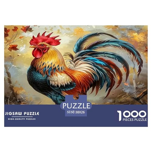 Hahn Puzzles 1000 Teile Schwer Puzzle Spielzeug Lernspiel Impossible Herausforderungsspielzeug Für Erwachsene Und Kinder Ab 12 Jahren 38x26cm/1000pcs Hahn Puzzles 1000 Teile Schwer Puzzle Spielzeug Lernspiel Impossible Herausforderungsspielzeug Für Erwachsene Und Kinder Ab 12 Jahren 38x26cm/1000pcs von UNRXJZLVM