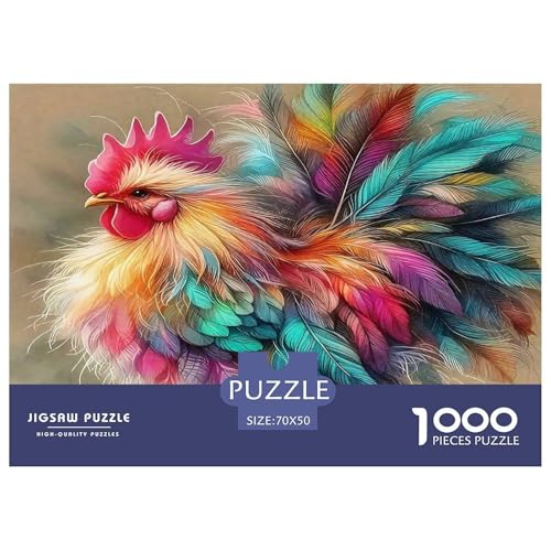 Hahn Puzzles 1000 Teile Schwer Puzzle Spielzeug Lernspiel Impossible Herausforderungsspielzeug Für Erwachsene Und Kinder Ab 12 Jahren 70x50cm/1000pcs Hahn Puzzles 1000 Teile Schwer Puzzle Spielzeug Lernspiel Impossible Herausforderungsspielzeug Für Erwachsene Und Kinder Ab 12 Jahren 70x50cm/1000pcs von UNRXJZLVM
