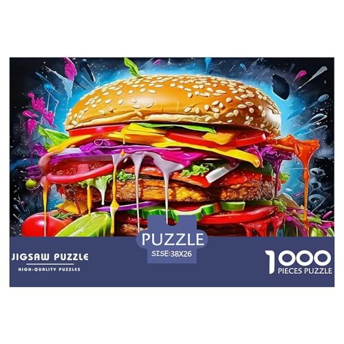 Hamburger Puzzle 1000 Teile Schwer Puzzle Spielzeug Lernspiel Impossible Herausforderungsspielzeug Für Erwachsene Und Kinder Ab 12 Jahren 38x26cm/1000pcs Hamburger Puzzle 1000 Teile Schwer Puzzle Spielzeug Lernspiel Impossible Herausforderungsspielzeug Für Erwachsene Und Kinder Ab 12 Jahren 38x26cm/1000pcs von UNRXJZLVM