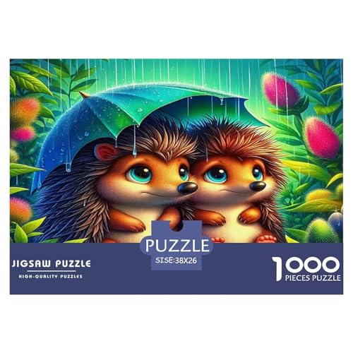 Hedgehog Puzzle 1000 Teile Schwer Puzzle Spielzeug Lernspiel Impossible Herausforderungsspielzeug Für Erwachsene Und Kinder Ab 14 Jahren 38x26cm/1000pcs Hedgehog Puzzle 1000 Teile Schwer Puzzle Spielzeug Lernspiel Impossible Herausforderungsspielzeug Für Erwachsene Und Kinder Ab 14 Jahren 38x26cm/1000pcs von UNRXJZLVM