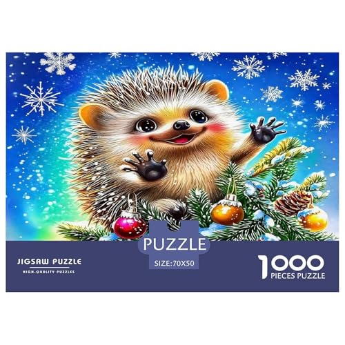 Hedgehog Puzzles 1000 Teile Schwer Puzzle Spielzeug Lernspiel Impossible Herausforderung Spielzeug Für Erwachsene Und Kinder Ab 12 Jahren 70x50cm/1000pcs Hedgehog Puzzles 1000 Teile Schwer Puzzle Spielzeug Lernspiel Impossible Herausforderung Spielzeug Für Erwachsene Und Kinder Ab 12 Jahren 70x50cm/1000pcs von UNRXJZLVM