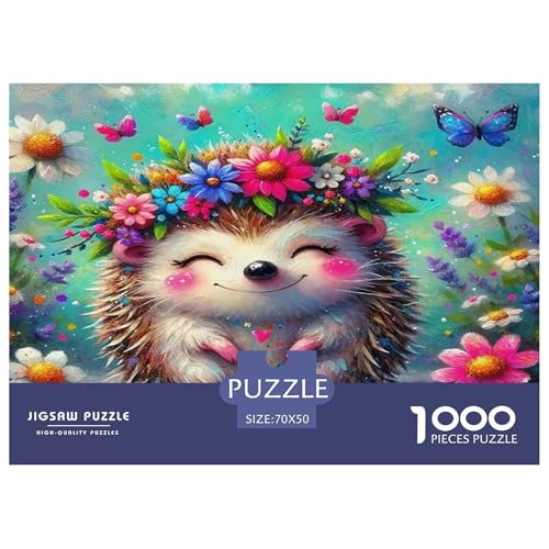 Hedgehog Puzzles 1000 Teile Schwer Puzzle Spielzeug Lernspiel Impossible Herausforderungsspielzeug Für Erwachsene Und Kinder Ab 12 Jahren 70x50cm/1000pcs Hedgehog Puzzles 1000 Teile Schwer Puzzle Spielzeug Lernspiel Impossible Herausforderungsspielzeug Für Erwachsene Und Kinder Ab 12 Jahren 70x50cm/1000pcs von UNRXJZLVM