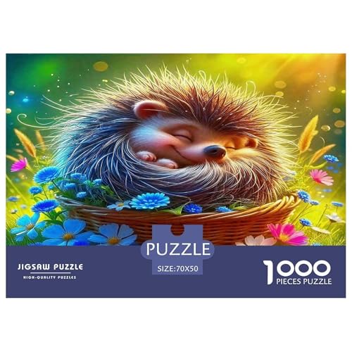Hedgehog Puzzles 1000 Teile Schwer Puzzle Spielzeug Lernspiel Impossible Herausforderungsspielzeug Für Erwachsene Und Kinder Ab 12 Jahren 70x50cm/1000pcs Hedgehog Puzzles 1000 Teile Schwer Puzzle Spielzeug Lernspiel Impossible Herausforderungsspielzeug Für Erwachsene Und Kinder Ab 12 Jahren 70x50cm/1000pcs von UNRXJZLVM