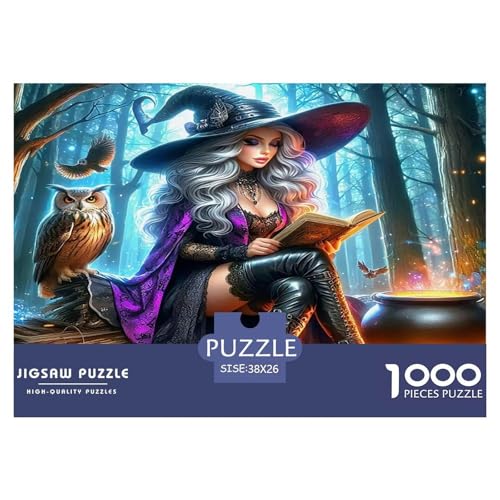 Hexe Puzzles 1000 Teile Schwer Puzzle Spielzeug Pädagogisches Spiel Impossible Herausforderungsspielzeug Für Erwachsene Kinder 38x26cm/1000pcs Hexe Puzzles 1000 Teile Schwer Puzzle Spielzeug Pädagogisches Spiel Impossible Herausforderungsspielzeug Für Erwachsene Kinder 38x26cm/1000pcs von UNRXJZLVM