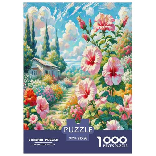 Hibiscus Puzzles 1000 Teile Schwer Puzzle Spielzeug Lernspiel Impossible Herausforderungsspielzeug Für Erwachsene Und Kinder Ab 12 Jahren 38x26cm/1000pcs Hibiscus Puzzles 1000 Teile Schwer Puzzle Spielzeug Lernspiel Impossible Herausforderungsspielzeug Für Erwachsene Und Kinder Ab 12 Jahren 38x26cm/1000pcs von UNRXJZLVM