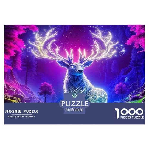 Hirsch Puzzles 1000 Teile Schwer Puzzle Spielzeug Lernspiel Impossible Herausforderungsspielzeug Für Erwachsene Und Kinder Ab 12 Jahren 38x26cm/1000pcs Hirsch Puzzles 1000 Teile Schwer Puzzle Spielzeug Lernspiel Impossible Herausforderungsspielzeug Für Erwachsene Und Kinder Ab 12 Jahren 38x26cm/1000pcs von UNRXJZLVM