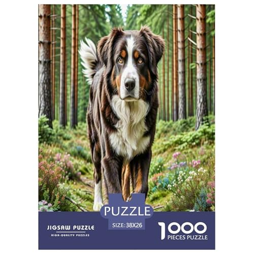 Irish Setzer Puzzles 1000 Teile Schwer Puzzle Spielzeug Pädagogisches Spiel Impossible Herausforderung Spielzeug Für Erwachsene Kinder 38x26cm/1000pcs von UNRXJZLVM