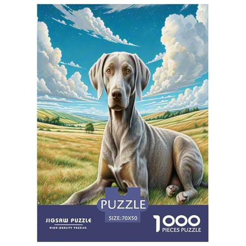 Italienischer Greyhound Puzzles 1000 Teile Schwer Puzzle Spielzeug Pädagogisches Spiel Impossible Herausforderungsspielzeug Für Erwachsene Kinder 70x50cm/1000pcs von UNRXJZLVM