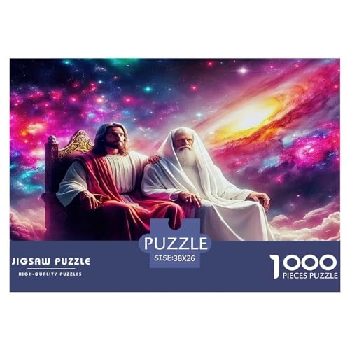 Jesus - Religion Puzzle 1000-teilige Schwer Puzzle Spielzeug Lernspiel Impossible Herausforderung Spielzeug Für Erwachsene Kinder 38x26cm/1000pcs Jesus - Religion Puzzle 1000-teilige Schwer Puzzle Spielzeug Lernspiel Impossible Herausforderung Spielzeug Für Erwachsene Kinder 38x26cm/1000pcs von UNRXJZLVM