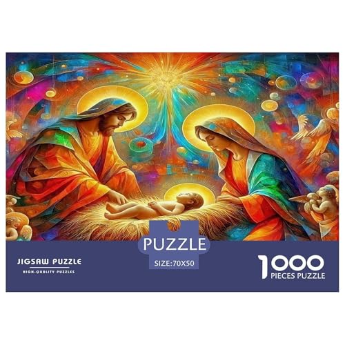 Jesus - Religion Puzzle 1000-teilige Schwer Puzzle Spielzeug Lernspiel Impossible Herausforderungsspielzeug Für Erwachsene Und Kinder Ab 12 Jahren 70x50cm/1000pcs Jesus - Religion Puzzle 1000-teilige Schwer Puzzle Spielzeug Lernspiel Impossible Herausforderungsspielzeug Für Erwachsene Und Kinder Ab 12 Jahren 70x50cm/1000pcs von UNRXJZLVM