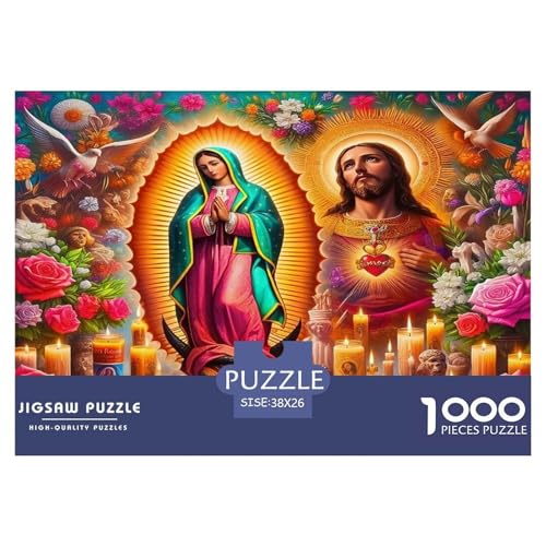 Jesus - Religion Puzzles 1000 Teile Schwer Puzzle Spielzeug Lernspiel Impossible Herausforderung Spielzeug Für Erwachsene Und Kinder Ab 14 Jahren 38x26cm/1000pcs Jesus - Religion Puzzles 1000 Teile Schwer Puzzle Spielzeug Lernspiel Impossible Herausforderung Spielzeug Für Erwachsene Und Kinder Ab 14 Jahren 38x26cm/1000pcs von UNRXJZLVM