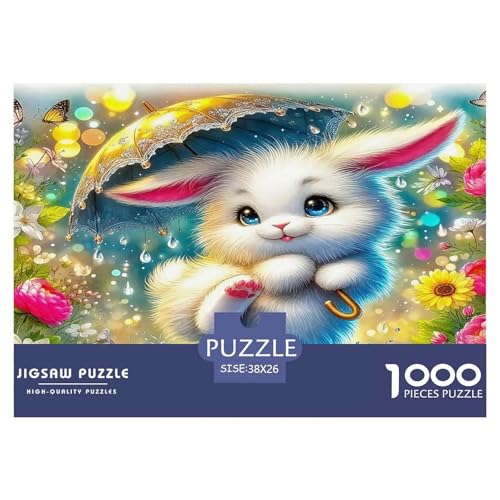 Kaninchen Puzzle 1000 Teile Schwer Puzzle Spielzeug Lernspiel Impossible Herausforderungsspielzeug Für Erwachsene Und Kinder Ab 14 Jahren 38x26cm/1000pcs Kaninchen Puzzle 1000 Teile Schwer Puzzle Spielzeug Lernspiel Impossible Herausforderungsspielzeug Für Erwachsene Und Kinder Ab 14 Jahren 38x26cm/1000pcs von UNRXJZLVM