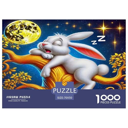 Kaninchen Puzzle 1000 Teile Schwer Puzzle Spielzeug Lernspiel Impossible Herausforderungsspielzeug Für Erwachsene Und Kinder Ab 14 Jahren 70x50cm/1000pcs Kaninchen Puzzle 1000 Teile Schwer Puzzle Spielzeug Lernspiel Impossible Herausforderungsspielzeug Für Erwachsene Und Kinder Ab 14 Jahren 70x50cm/1000pcs von UNRXJZLVM