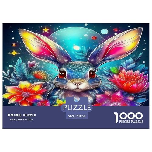 Kaninchen Puzzle 1000-teilige Schwer Puzzle Spielzeug Lernspiel Impossible Herausforderung Spielzeug Für Erwachsene Kinder 70x50cm/1000pcs Kaninchen Puzzle 1000-teilige Schwer Puzzle Spielzeug Lernspiel Impossible Herausforderung Spielzeug Für Erwachsene Kinder 70x50cm/1000pcs von UNRXJZLVM
