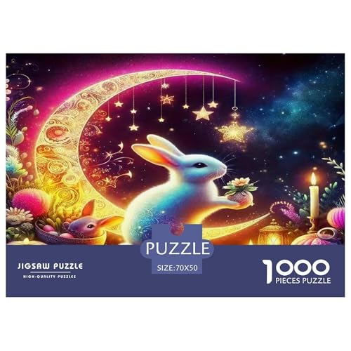 Kaninchen Puzzle 1000-teilige Schwer Puzzle Spielzeug Lernspiel Impossible Herausforderungsspielzeug Für Erwachsene Und Kinder Ab 14 Jahren 70x50cm/1000pcs Kaninchen Puzzle 1000-teilige Schwer Puzzle Spielzeug Lernspiel Impossible Herausforderungsspielzeug Für Erwachsene Und Kinder Ab 14 Jahren 70x50cm/1000pcs von UNRXJZLVM