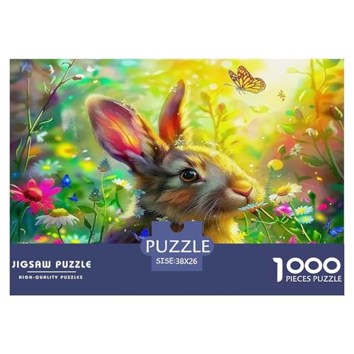 Kaninchen Puzzles 1000 Teile Schwer Puzzle Spielzeug Pädagogisches Spiel Impossible Herausforderungsspielzeug Für Erwachsene Kinder 38x26cm/1000pcs Kaninchen Puzzles 1000 Teile Schwer Puzzle Spielzeug Pädagogisches Spiel Impossible Herausforderungsspielzeug Für Erwachsene Kinder 38x26cm/1000pcs von UNRXJZLVM