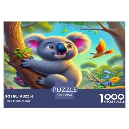 Koala Puzzle 1000 Teile Schwer Puzzle Spielzeug Lernspiel Impossible Herausforderungsspielzeug Für Erwachsene Und Kinder Ab 14 Jahren 38x26cm/1000pcs von UNRXJZLVM
