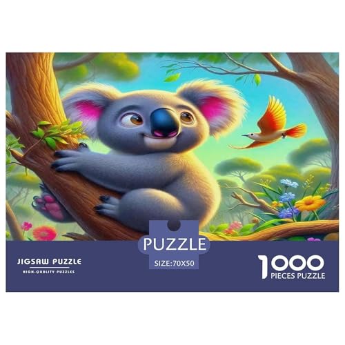 Koala Puzzle 1000 Teile Schwer Puzzle Spielzeug Pädagogisches Spiel Impossible Herausforderung Spielzeug Für Erwachsene Und Kinder Ab 14 Jahren 70x50cm/1000pcs von UNRXJZLVM