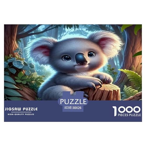 Koala Puzzle 1000-teilige Schwer Puzzle Spielzeug Lernspiel Impossible Herausforderungsspielzeug Für Erwachsene Und Kinder Ab 12 Jahren 38x26cm/1000pcs Koala Puzzle 1000-teilige Schwer Puzzle Spielzeug Lernspiel Impossible Herausforderungsspielzeug Für Erwachsene Und Kinder Ab 12 Jahren 38x26cm/1000pcs von UNRXJZLVM