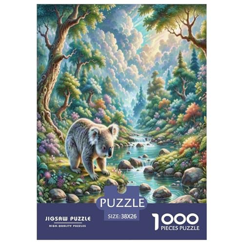 Koala Puzzle 1000-teilige Schwer Puzzle Spielzeug Lernspiel Impossible Herausforderungsspielzeug Für Erwachsene Und Kinder Ab 14 Jahren 38x26cm/1000pcs Koala Puzzle 1000-teilige Schwer Puzzle Spielzeug Lernspiel Impossible Herausforderungsspielzeug Für Erwachsene Und Kinder Ab 14 Jahren 38x26cm/1000pcs von UNRXJZLVM