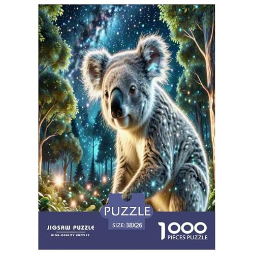 Koala Puzzles 1000 Teile Schwer Puzzle Spielzeug Pädagogisches Spiel Impossible Herausforderungsspielzeug Für Erwachsene Kinder 38x26cm/1000pcs Koala Puzzles 1000 Teile Schwer Puzzle Spielzeug Pädagogisches Spiel Impossible Herausforderungsspielzeug Für Erwachsene Kinder 38x26cm/1000pcs von UNRXJZLVM