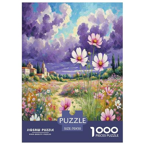 Kosmos Puzzle 1000 Teile Schwer Puzzle Spielzeug Lernspiel Impossible Herausforderung Spielzeug Für Erwachsene Kinder 70x50cm/1000pcs von UNRXJZLVM