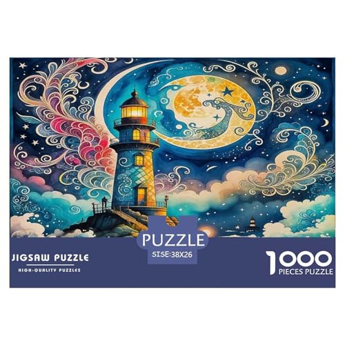 Leuchtturm Puzzle 1000 Teile Schwer Puzzle Spielzeug Pädagogisches Spiel Impossible Herausforderungsspielzeug Für Erwachsene Kinder 38x26cm/1000pcs Leuchtturm Puzzle 1000 Teile Schwer Puzzle Spielzeug Pädagogisches Spiel Impossible Herausforderungsspielzeug Für Erwachsene Kinder 38x26cm/1000pcs von UNRXJZLVM